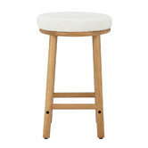 Temple &amp; Webster 65cm Chester Boucle Bar Stools