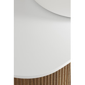 Temple &amp; Webster Nomad 900mm Walnut Wall Hung Single Vanity