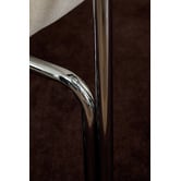 Temple &amp; Webster Tula Upholstered &amp; Chrome Dining Chairs