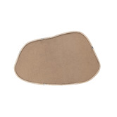 Temple &amp; Webster Timber Pebble Wall Mirror