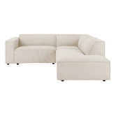 Temple &amp; Webster Russo 5 Seater Upholstered Sofa Set