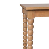 Temple &amp; Webster Zara Mango Wood Bobbin Console Table