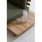 Temple &amp; Webster 5 Seater Clifton Acacia Wood Outdoor Modular Lounge Set