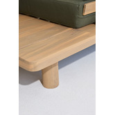 Temple &amp; Webster 5 Seater Clifton Acacia Wood Outdoor Modular Lounge Set