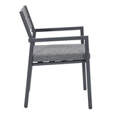 Temple &amp; Webster 6 Seater Kamari Aluminium Outdoor Dining Set