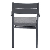 Temple &amp; Webster 6 Seater Kamari Aluminium Outdoor Dining Set