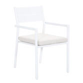 Temple &amp; Webster 6 Seater Kamari Aluminium Outdoor Dining Set