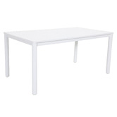 Temple &amp; Webster 6 Seater Kamari Aluminium Outdoor Dining Set