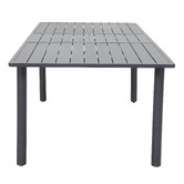 Temple &amp; Webster 8 Seater Kamari Extendable Outdoor Dining Set