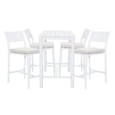 Temple &amp; Webster 4 Seater Kamari Outdoor Bar Table Set