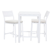Temple &amp; Webster 2 Seater Kamari Outdoor Bar Table Set