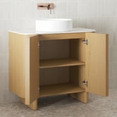 Temple &amp; Webster Valentine 900mm Freestanding Single Vanity