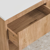 Temple &amp; Webster Mabel 1200mm Wall Hung Single Vanity