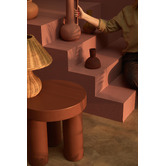 Temple &amp; Webster Makkari Polystone Outdoor Side Table