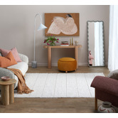 Temple &amp; Webster Jarrah Marble Floor Lamp
