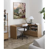 Temple &amp; Webster Emelia Check Ceramic Table Lamp