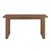 Temple &amp; Webster Oak Ski-Leg Dining Table