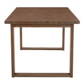 Temple &amp; Webster Oak Ski-Leg Dining Table