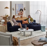 Temple &amp; Webster Tyler Rattan &amp; Raffia Pendant Light