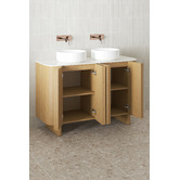 Temple &amp; Webster Valentine 1200mm Freestanding Double Vanity
