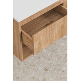 Temple &amp; Webster Mabel 1200mm Wall Hung Single Vanity