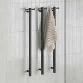 Temple &amp; Webster Clovelly Vertical Heated Towel Rail