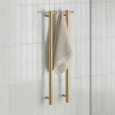Temple &amp; Webster Clovelly Vertical Heated Towel Rail