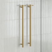 Temple &amp; Webster Clovelly Vertical Heated Towel Rail