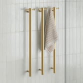 Temple &amp; Webster Clovelly Vertical Heated Towel Rail