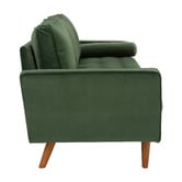 Temple &amp; Webster Stockholm Velvet 4 Seater Sofa