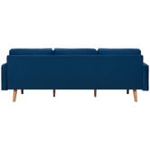 Temple &amp; Webster Stockholm Velvet 4 Seater Sofa