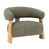 Temple &amp; Webster Mira Upholstered Armchair