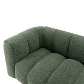 Temple &amp; Webster Nelson Premium 3 Seater Upholstered Sofa with Chaise