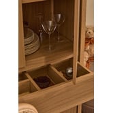 Temple &amp; Webster 185cm Taylor 4 Door 1 Drawer Cupboard