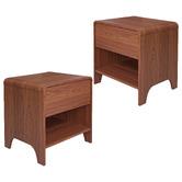 Temple &amp; Webster Raphael 1 Drawer Bedside Tables