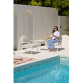 Temple &amp; Webster 2 Seater Bawley Outdoor Armchair &amp; Table Set