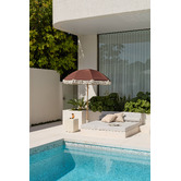 Temple &amp; Webster 1.8m Fringed Beach Umbrella