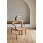 Temple &amp; Webster Bali Rubberwood Dining Chair
