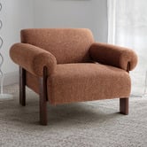 Temple &amp; Webster Harvey Upholstered Armchair