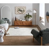 Temple &amp; Webster Harper Rattan Floor Lamp