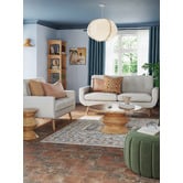Temple &amp; Webster Jovie Jute Fabric Pendant Light