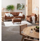 Temple &amp; Webster Harper Rattan Floor Lamp