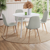 Temple &amp; Webster Milford Upholstered Dining Chairs