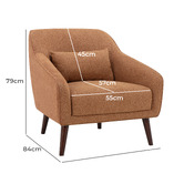 Temple &amp; Webster Perla Upholstered Armchair