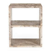 Temple &amp; Webster Beige Delight Mia Marble Side Table