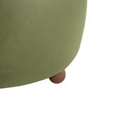 Temple &amp; Webster Tilly Velvet Storage Ottoman