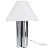 Temple &amp; Webster Alma Stacked Column Iron Table Lamp