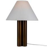 Temple &amp; Webster Alma Stacked Column Iron Table Lamp