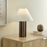 Temple &amp; Webster Alma Stacked Column Iron Table Lamp