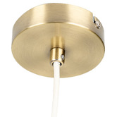 Temple &amp; Webster Molly Fabric Layered Pendant Light